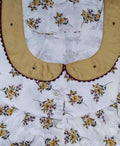 Rayon Half Open Large Printed Nighty