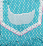 Soft Cotton Half Open Xlarge Printed Nighty