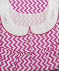 Cotton Half Open Large Printed Nighty