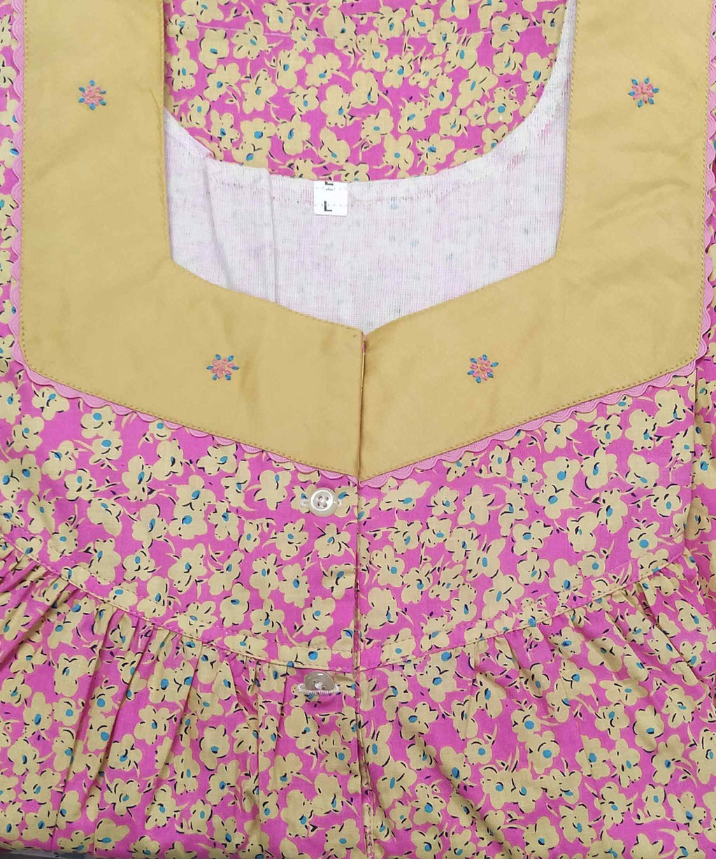Bantex Half Open Large Printed Nighty