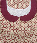 Cotton Half Open Large Printed Nighty