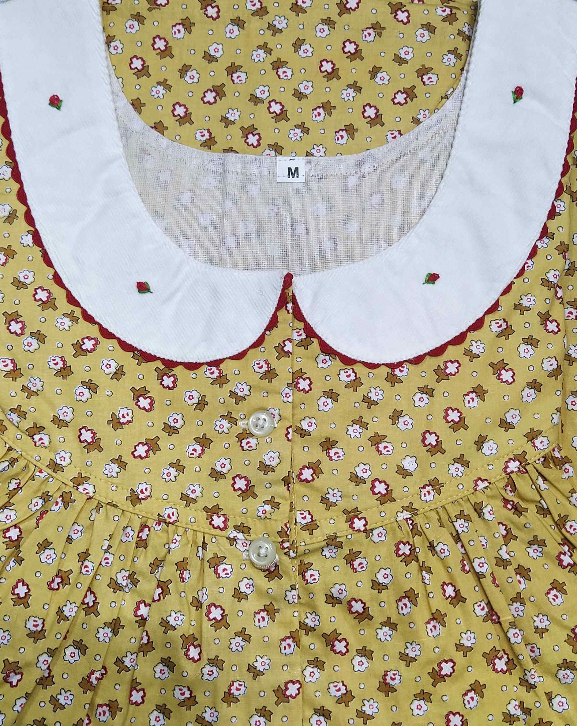 Cotton Half Open Medium Printed Nighty