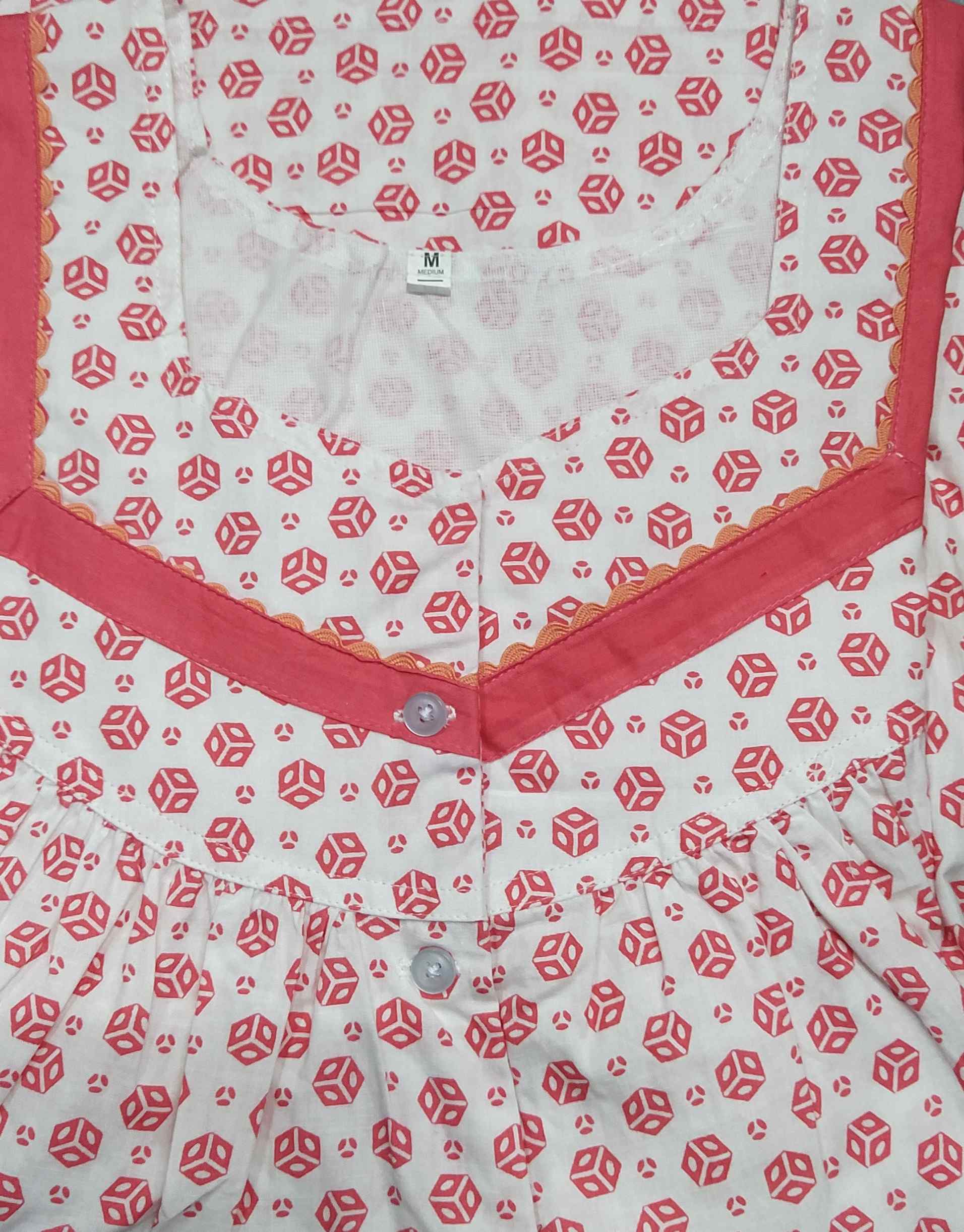 Bantex Half Open Medium Printed Nighty