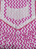 Cotton Half Open Small Printed Nighty