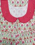 Cotton Half Open Small Printed Nighty