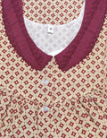 Cotton Half Open Medium Printed Nighty