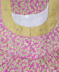 Cotton Half Open Large Printed Nighty