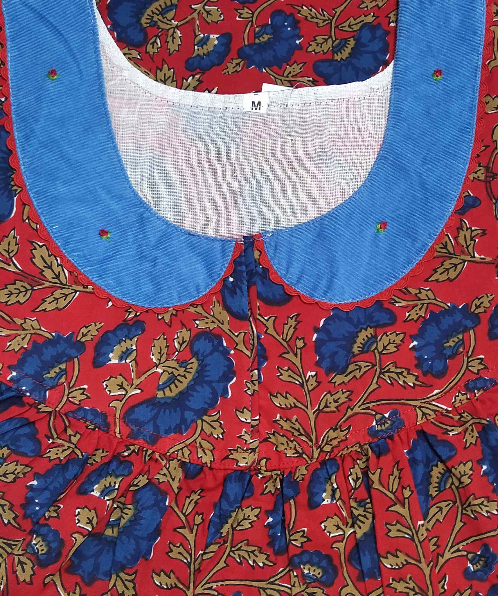 Soft Cotton No Open Medium Printed Nighty