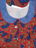 Cotton   half  open Medium Printed Nighty