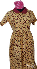 Cotton Side zip, Pleated , Pockets, Tying String Medium Printed Maternity Wear