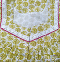 Cotton Pockets, Half Open Large Printed Nighty