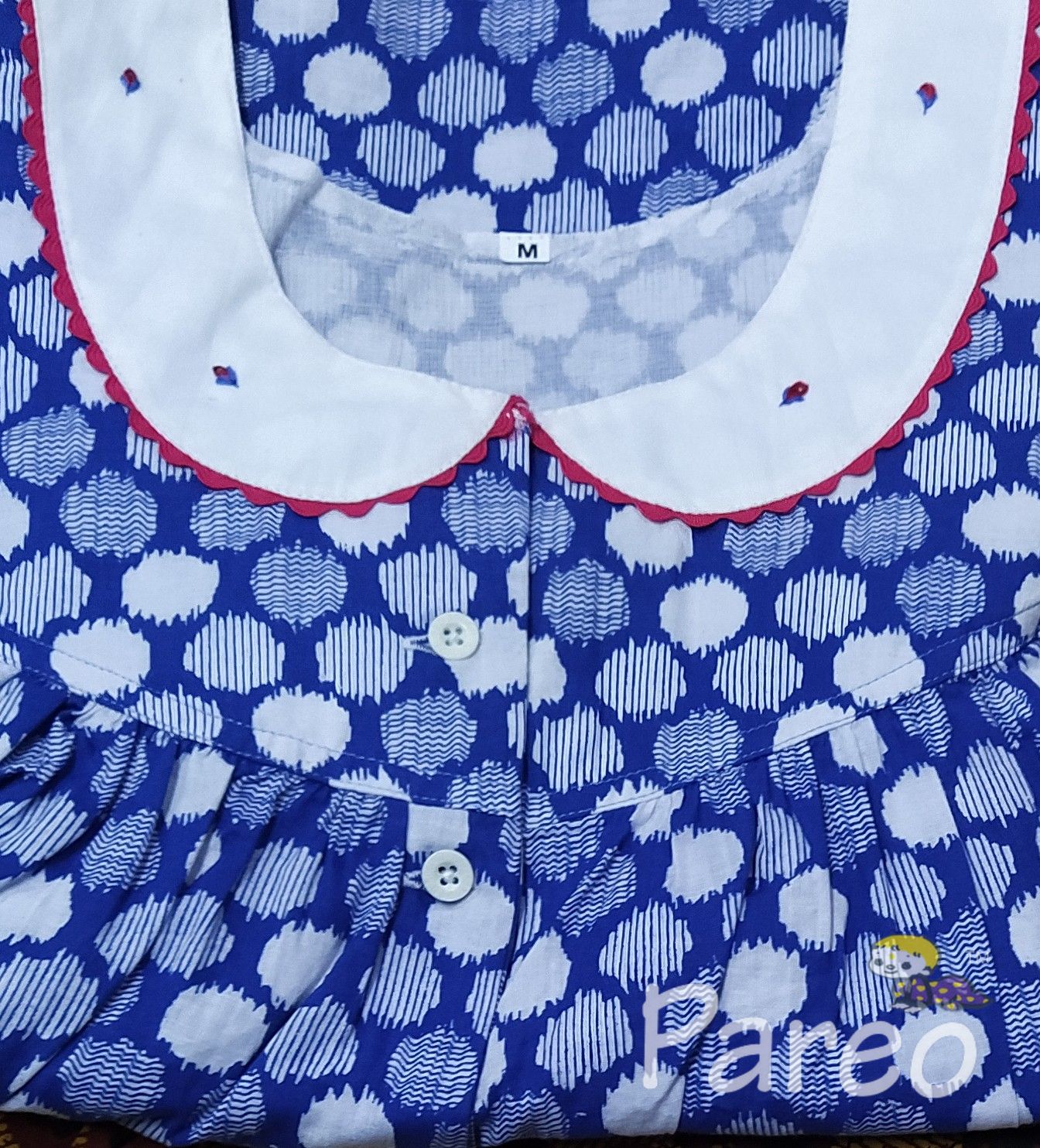 Cotton Half Open Medium Printed Nighty