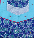 Cotton Half Open Large Printed Nighty