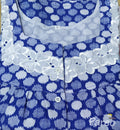 Cotton Half Open Large Printed Nighty