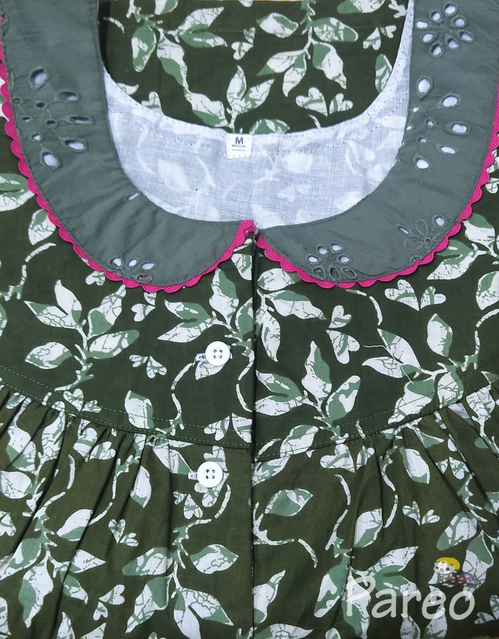 Cotton Half Open Medium Printed Nighty