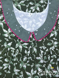 Cotton No Open Small Printed Nighty