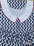 Bantex Pleated , Pockets, No Open Small Printed Nighty
