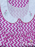 Cotton Pockets, No Open Small Printed Nighty