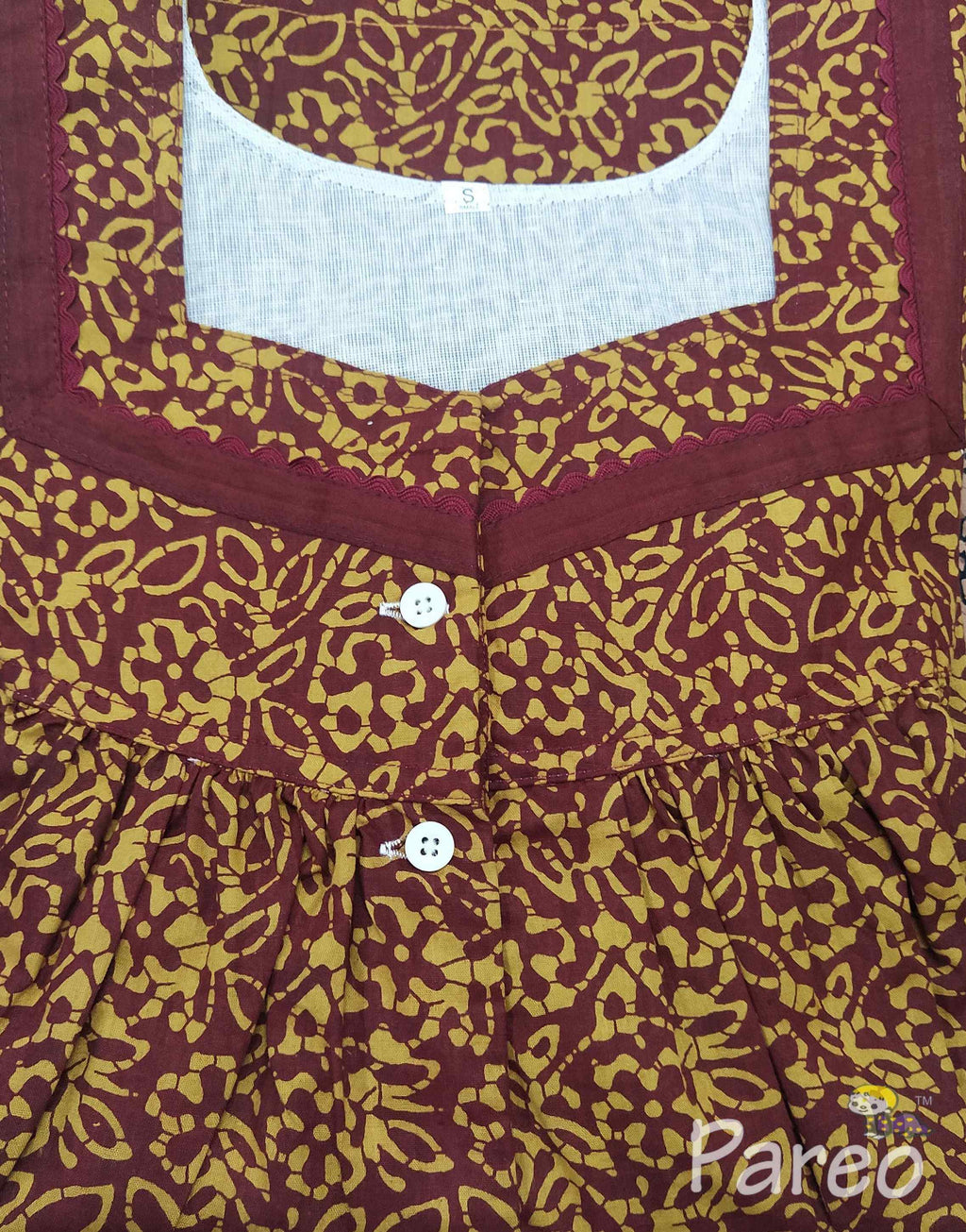 Cotton Half Open Medium Printed Nighty