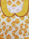 Cotton Half Open Small Printed Nighty
