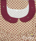 Cotton with Pockets, No Open Large Printed Nighty