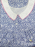 Cotton with Pockets, Half Open Small Printed Nighty