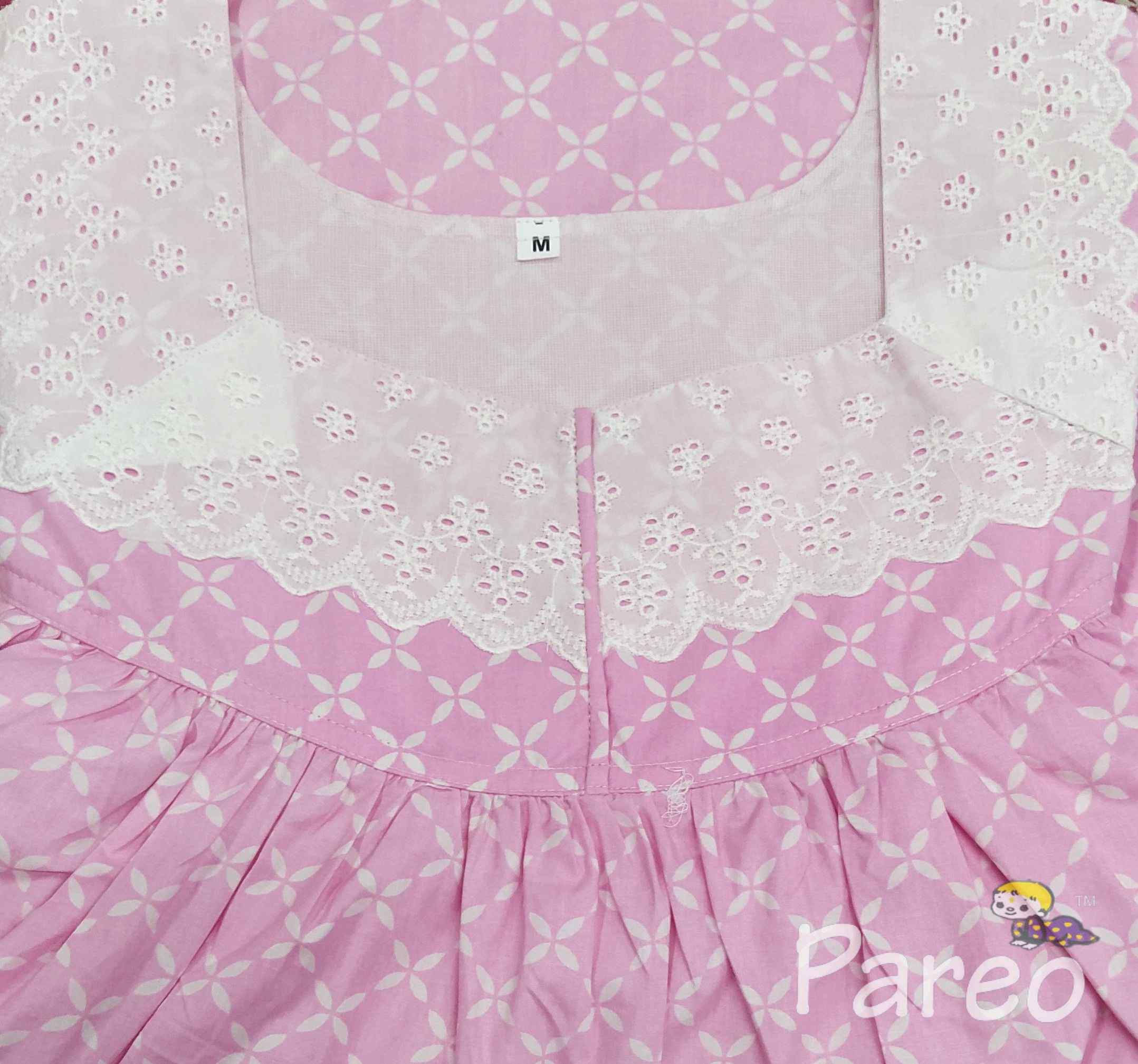 Bantex with  Pockets, No Open Medium Printed Nighty