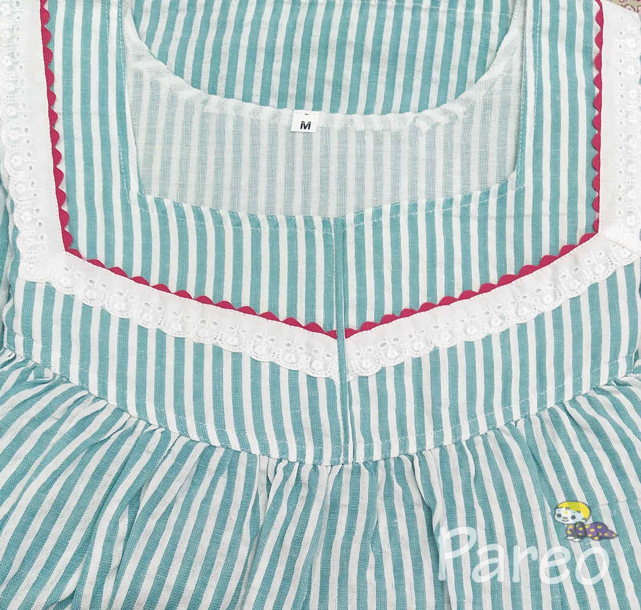 Bantex with Pockets, No Open Medium Printed Nighty