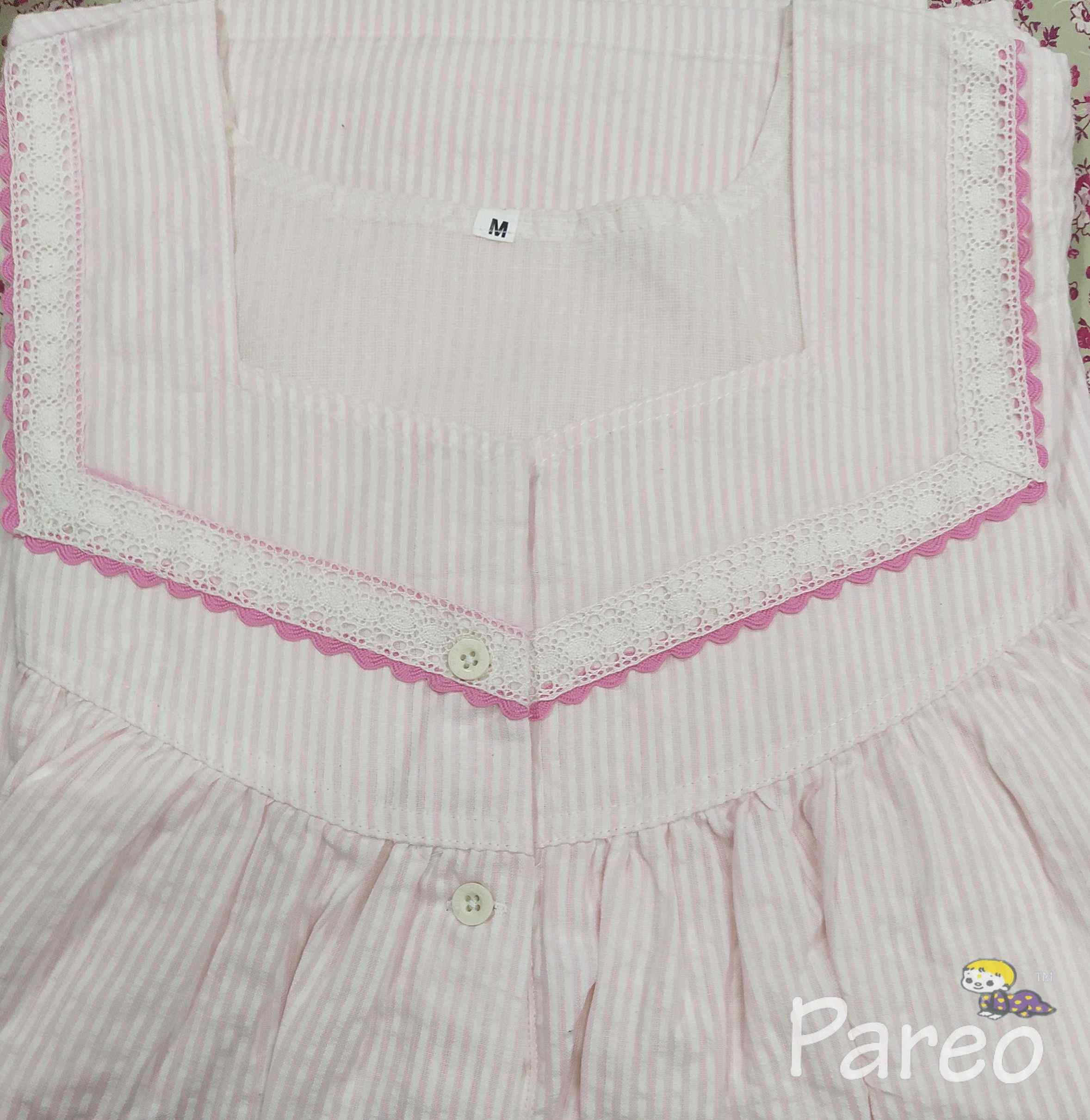 Bantex with Pocket.  Half Open Medium Printed Nighty