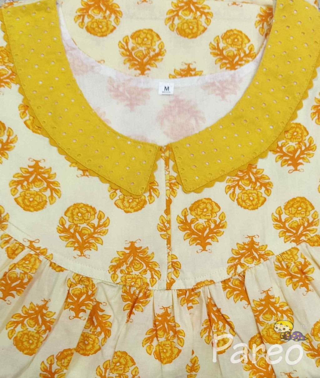 Bantex with Pockets, No Open Medium Printed Nighty