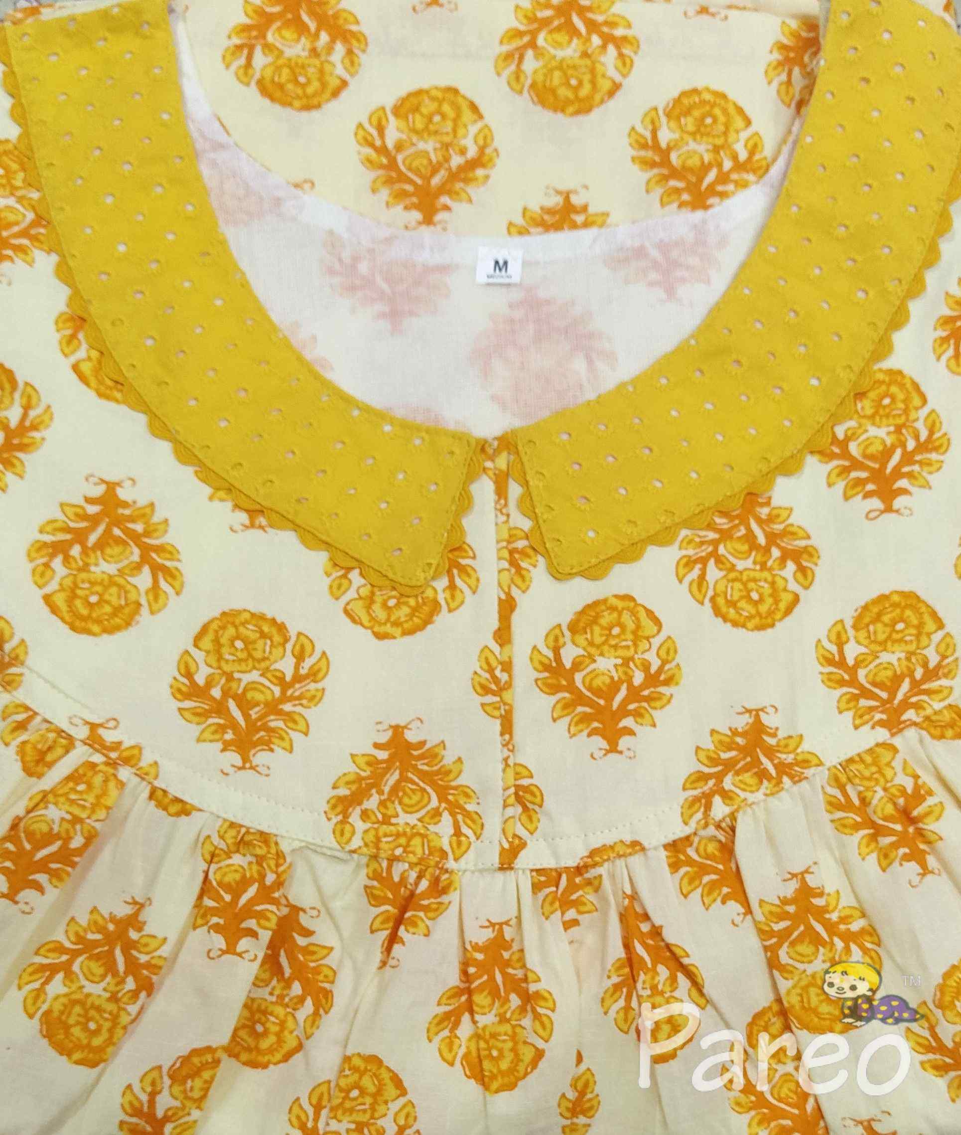 Bantex with Pockets, No Open Medium Printed Nighty