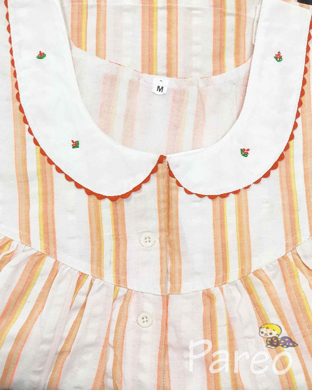 Bantex with Pockets, Half Open Medium Printed Nighty