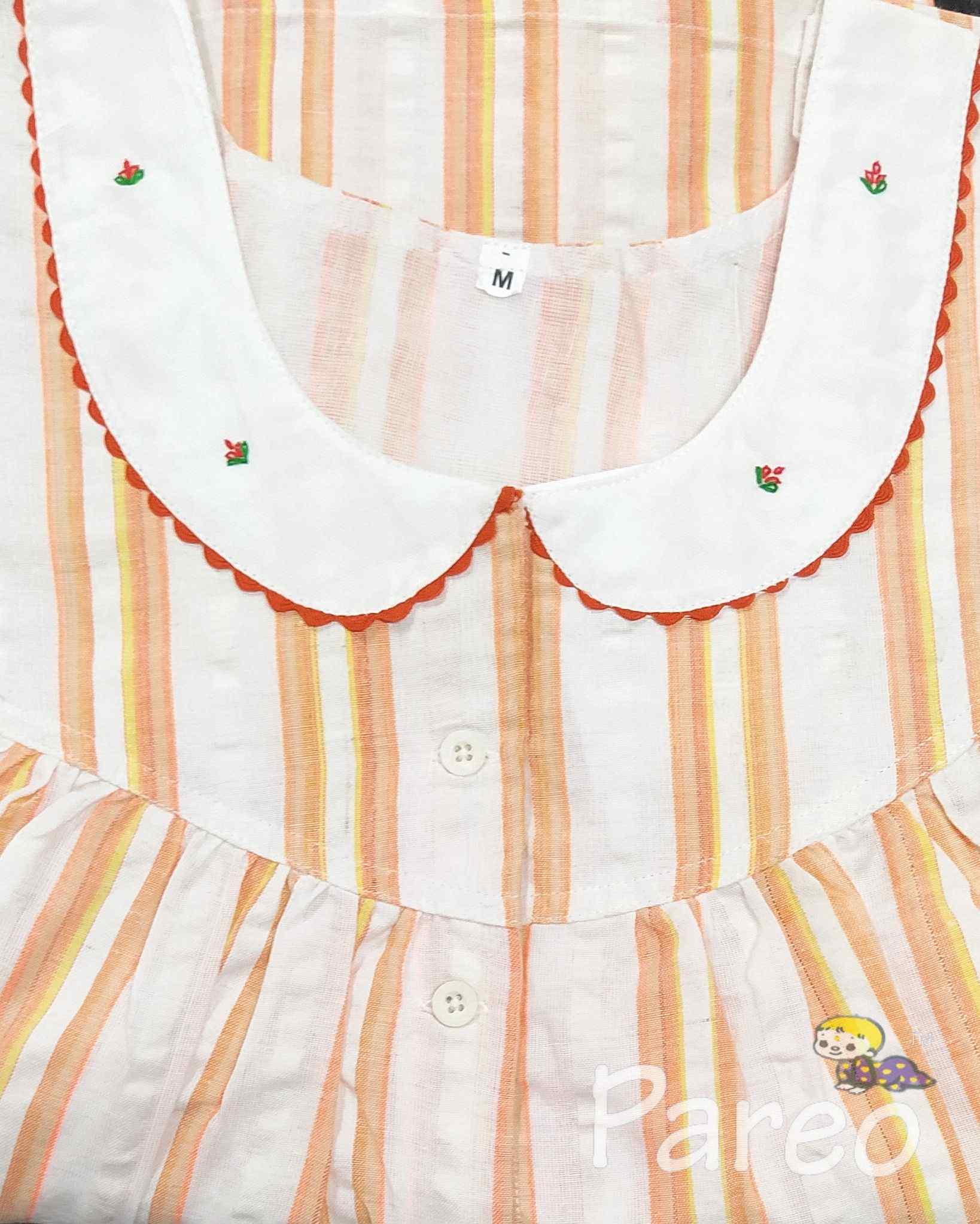 Bantex with Pockets, Half Open Medium Printed Nighty