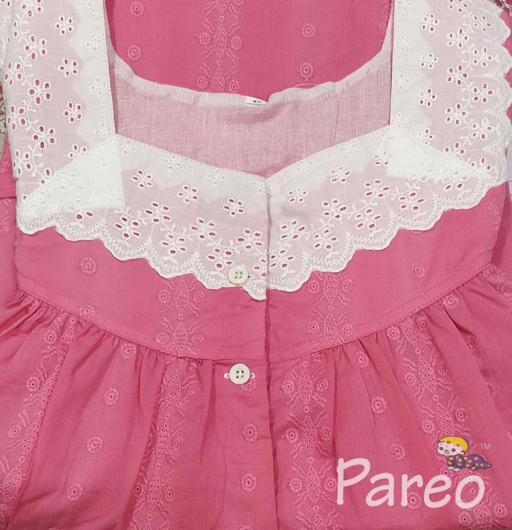 Hacoba with Pockets, Half Open Medium Printed Nighty
