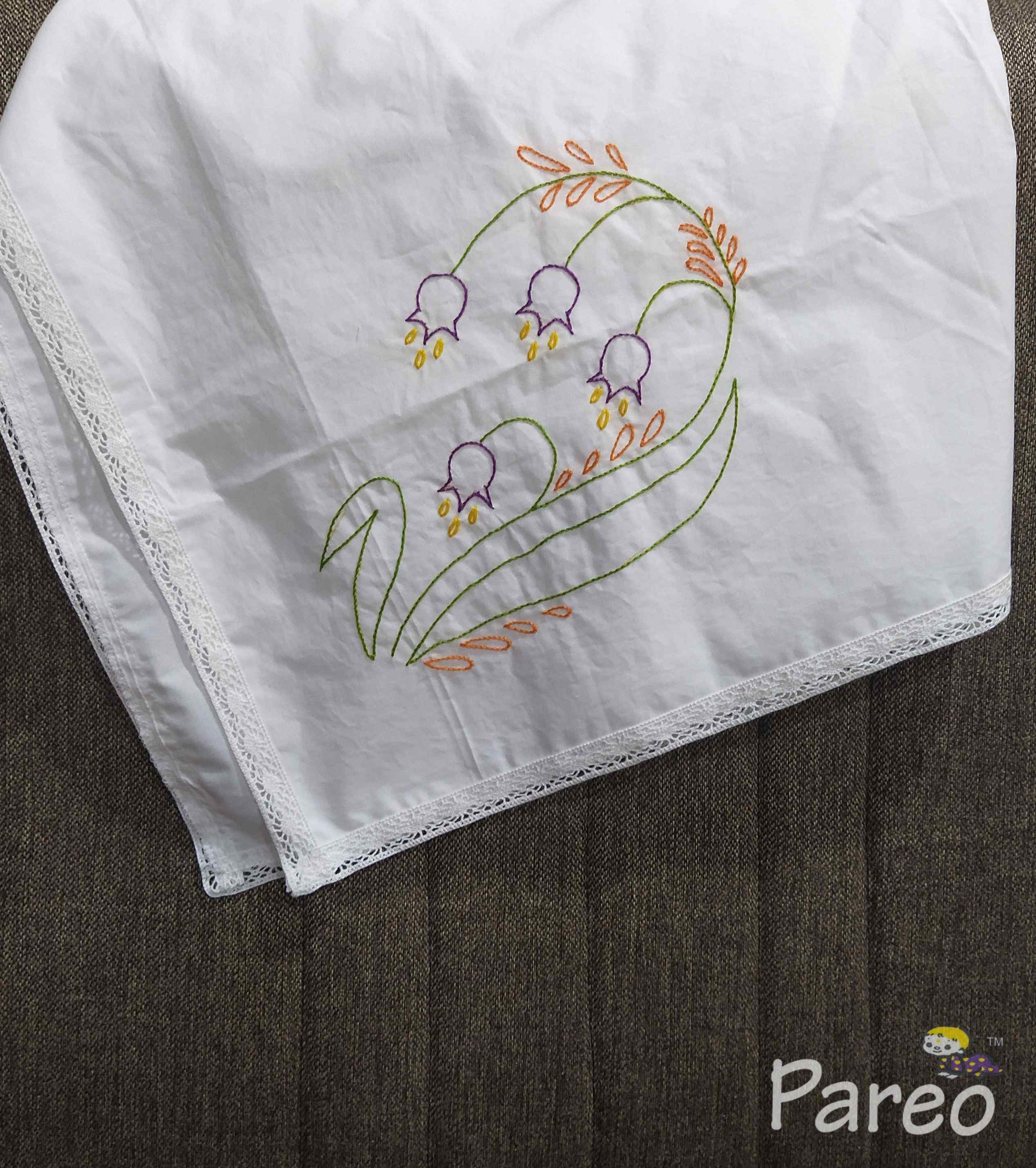Embroidered Baby sheet for new borns