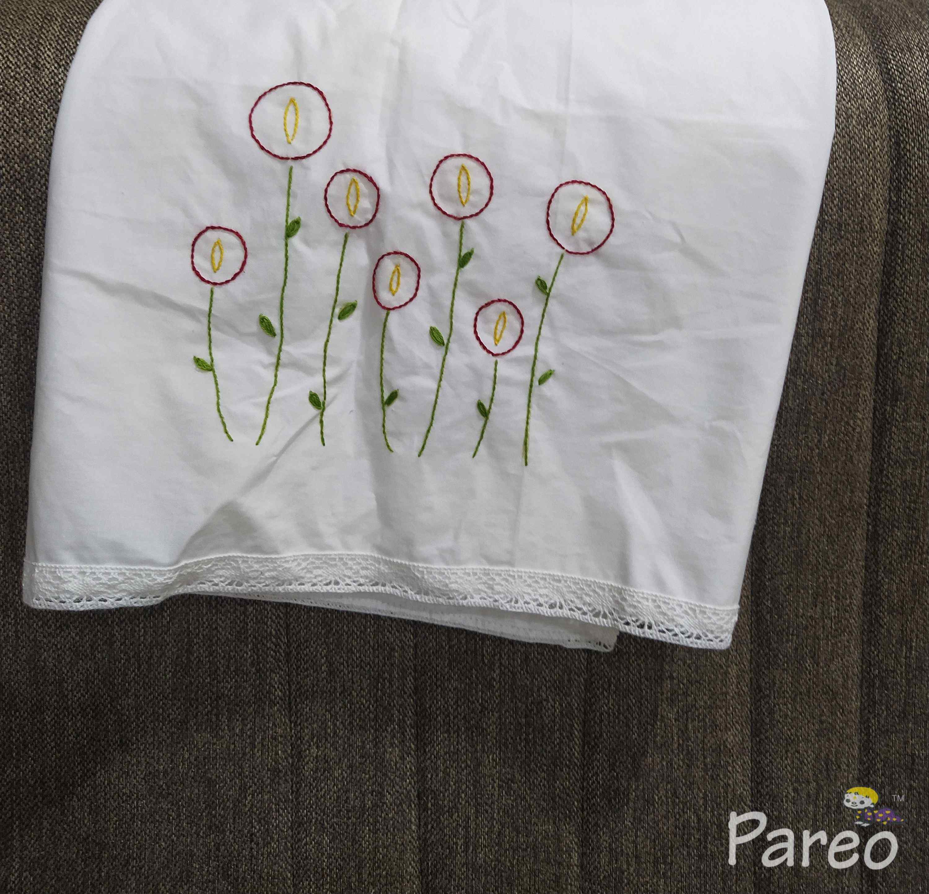 Embroidered Baby sheet for new borns
