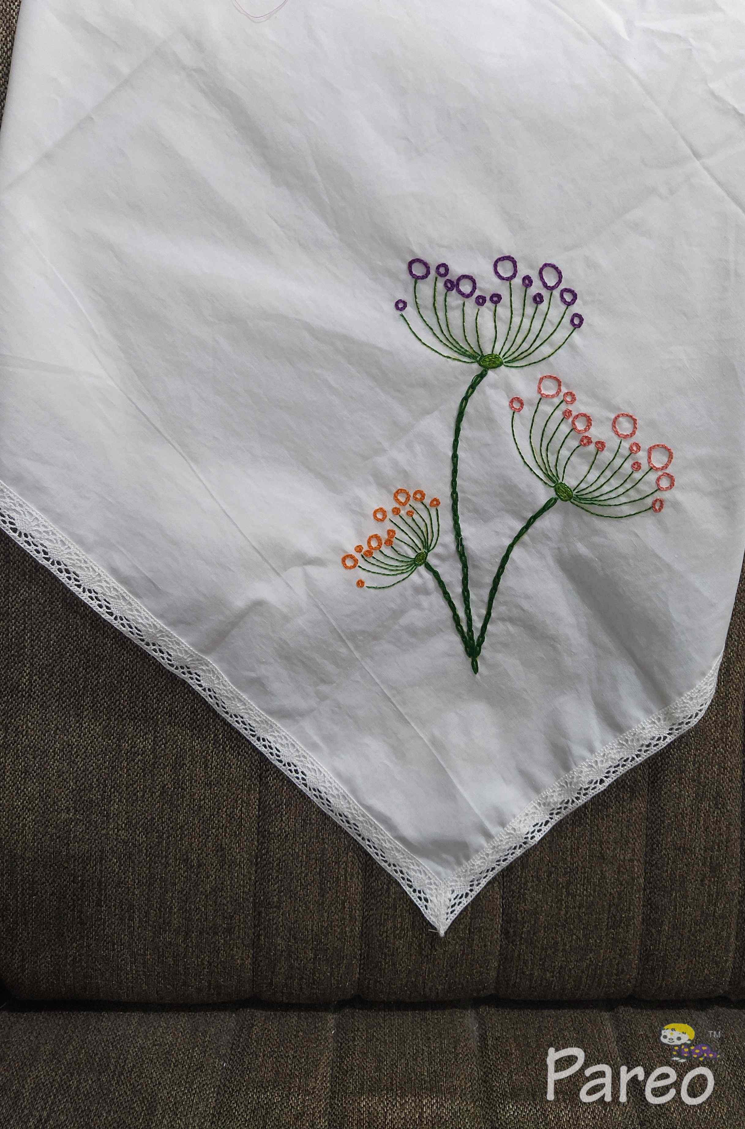 Embroidered Baby sheet for new borns