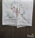 Embroidered Baby sheet for new borns