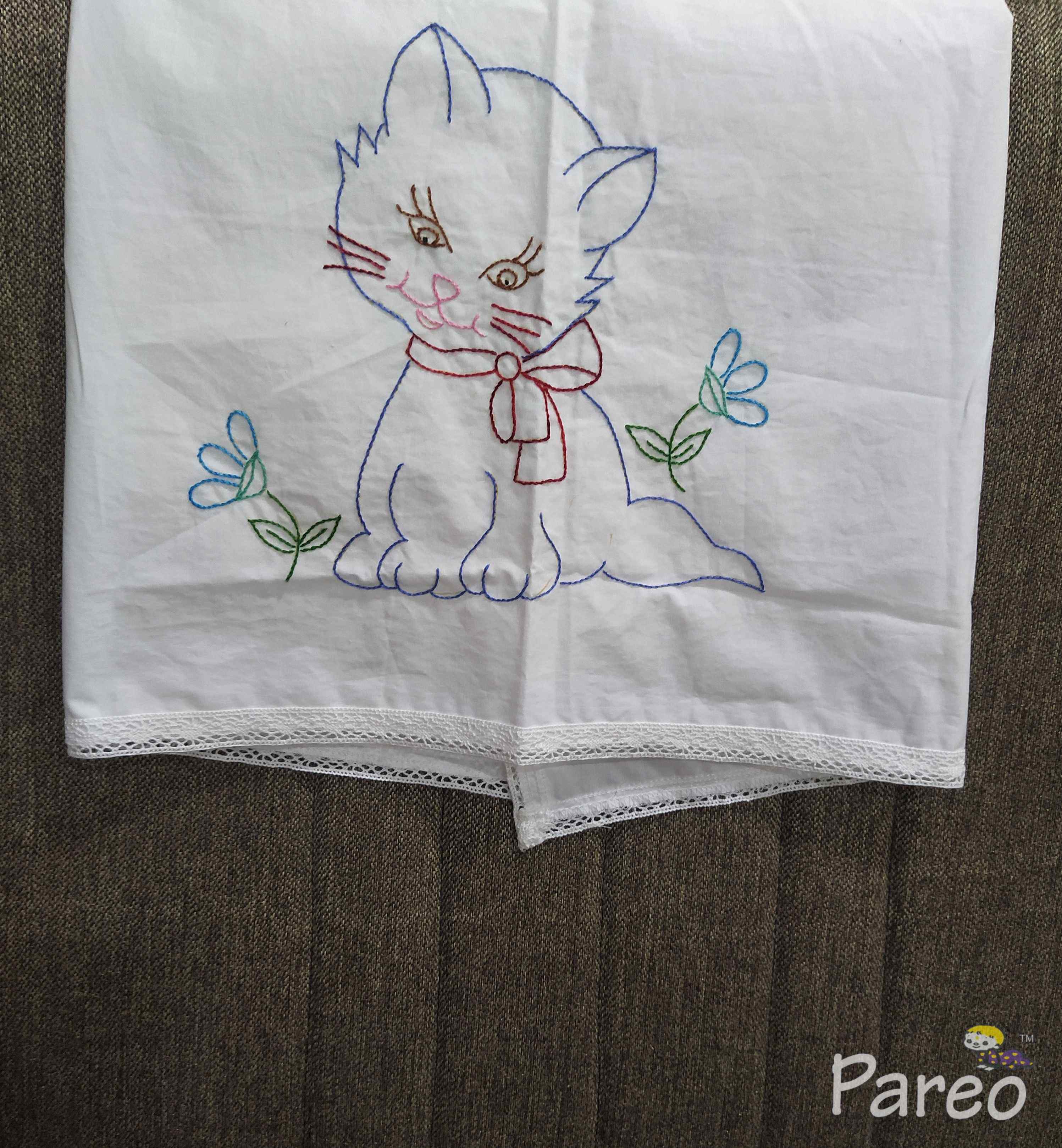 Embroidered Baby sheet for new borns