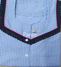 Cotton A-line churidar cut, With Pockets, Half Open Medium Printed Nighty