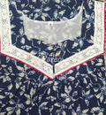 Cotton Pleated , With Pockets, No Open Medium Printed Nighty