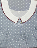Cotton Pleated , Side zip, With Pockets Medium Printed Nighty