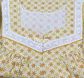 Cotton Pleated , With Pockets, Half Open Large Printed Nighty