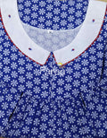 Cotton Side zip, With Pockets Medium Printed Nighty