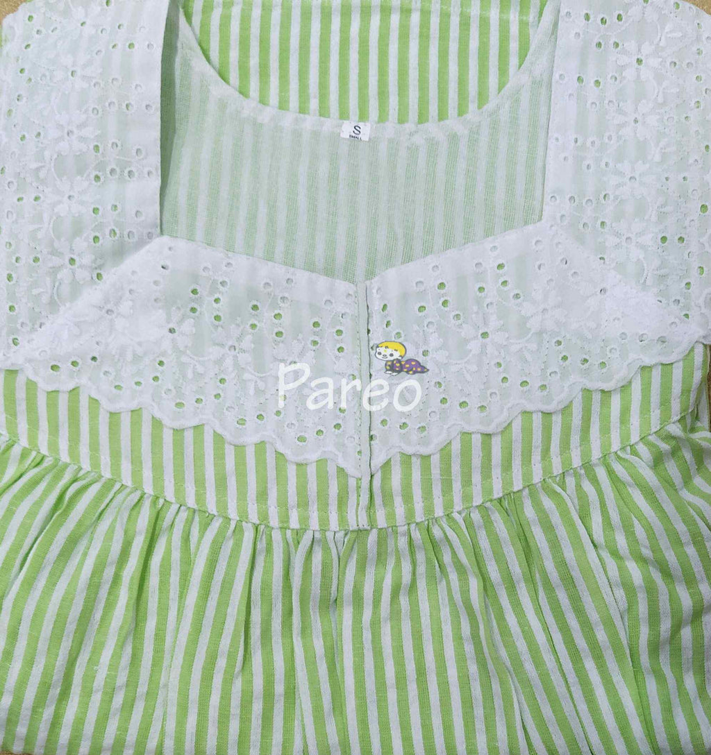 Bantex With Pockets, No Open Small Printed Nighty