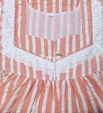 Cotton With Pockets, No Open Small Printed Nighty