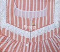 Bantex With Pockets, Half Open Large Printed Nighty