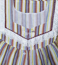Bantex With Pockets, Half Open Large Printed Nighty