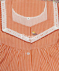 Bantex With Pockets, Half Open Small Printed Nighty