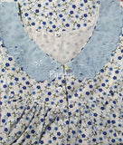 Cotton With Pockets, Half Open Medium Printed Nighty